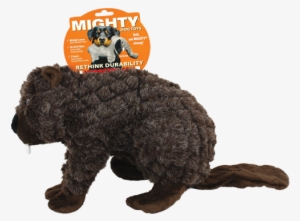 Mighty Massive Nature Beaver Dog Toy - Haydin Farm Horse Dog Toy