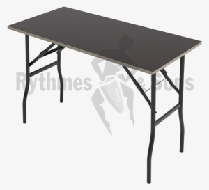 Black Folding Table 1120x560xh720mm - Table For Catering