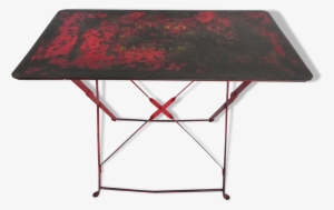 Industrial Steel Garden Table Folding Table - Coffee Table