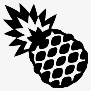 Open - Fruit Emoji's Black And White