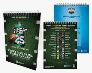Nfl Sunday Ticket Schedule 2018