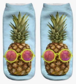 Sunglasses Pineapple Socks - Piña Con Lentes