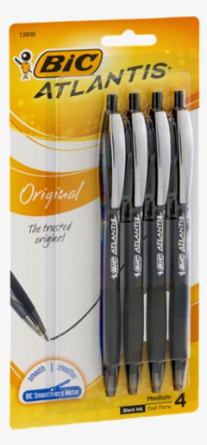 Bic Atlantis Easy Glide Retractable Ball Pens