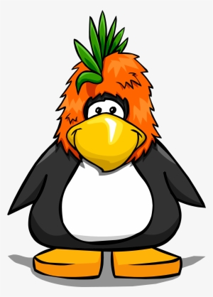 Bird Mascot Head On Player Card - Club Penguin The Scarlet Star