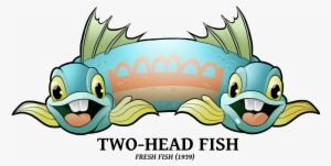 2 Head Fish By Boscoloandrea On Deviantart - Daffy Duck's Fantastic Island