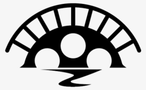 Film Reel Bridge Vector - Film Reel Logo Png