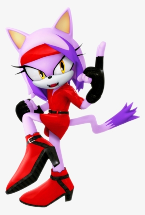 Cat Dressed Up As Blaze Fielding From Streets Of Rage - Nibroc Rock