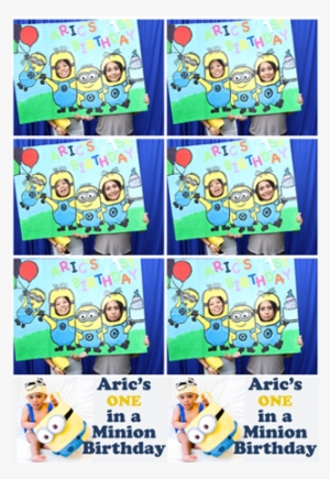 Aric's 1 In A Minion Birthday - Tangled