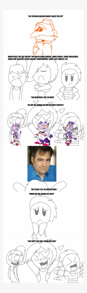 I Say We Nag Mike Pollock About Blaze The Cat - Mike Pollock