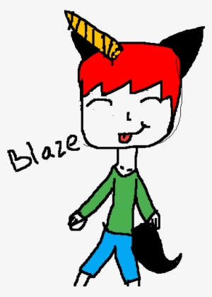 Blaze Aphmau - Cartoon
