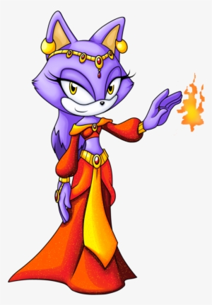 Fit For A Princess Sonic Edition - Blaze The Cat Dress