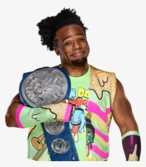 Photo - Wwe - Xavier Woods Tag Team Champion Png