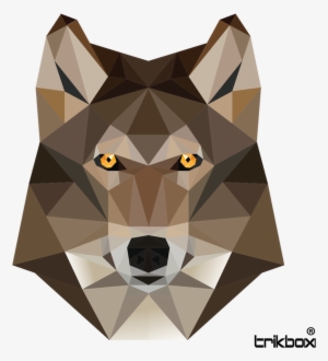 Low Poly Vector - Red Fox
