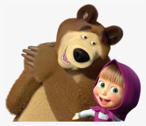 Imágenes De Masha Y El Oso Con Fondo Transparente, - Masha And The Bear