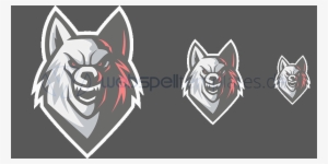 Clan Logo Vector Sizes L039 Mascot Wolf - Sketch Mascot Logo Wolf