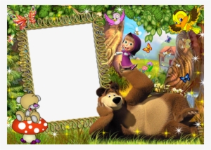 Efecto De Fotos De La Categoría - Convite Masha E O Urso