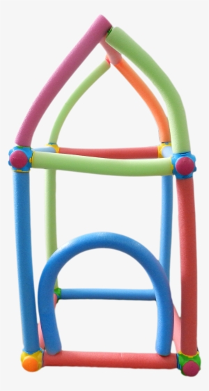 Pool Noodle House Build Up - Toy Instrument