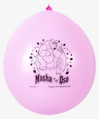 Globo Cotillon Masha Junto Con Las - Masha And The Bear