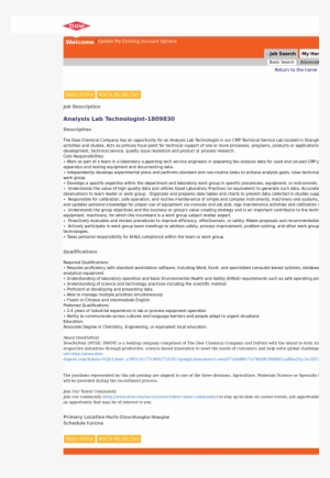 The Dow Chemical Company