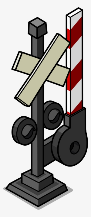 Railroad Crossing Sign Sprite 003
