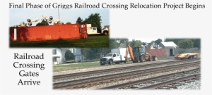 Last Part Of Project Begins With Railroad Crossing - Track