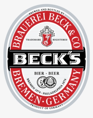 Becks Bier Beer Label Vector Logo - Becks Beer Logo Png