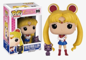 Sailor Moon And Luna Pop Vinyl Figure - Sailor Moon Pop