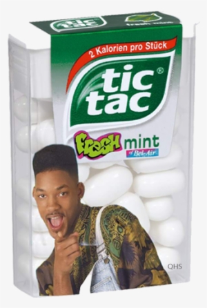 Have A Vaguely Transparent Will Smith Promoting Fresh - Empty Tic Tac Box