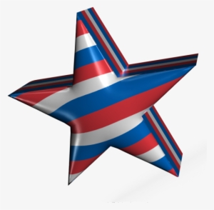 3d Plastic Russian Star