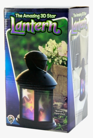 3d Star Lantern - Majorelle Blue