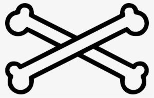 Bones Skull Skeleton Cross - Skull Cartoon