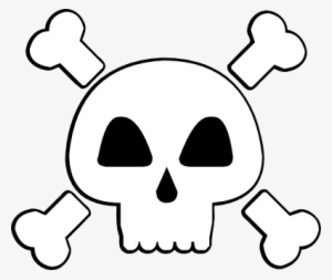 Skull And Cross Bones Svg - Drawing