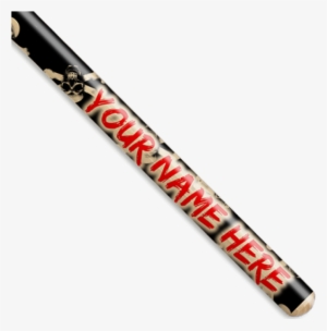 Skull And Cross Bones Personalized Drumsticks - Drum Stick