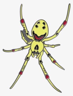 Hawaiian Happy-face Spider Pin - Theridion Grallator