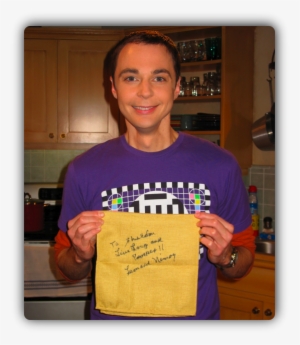 "to Sheldon, Live Long And Prosper Leonard Nimoy" - Jim Parsons