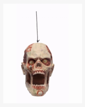 Zombie Head Bird Feeder Zombie Gift - Bird Feeder