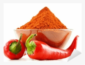 Glass Bowl With Red Hot Chili Pepper Isolated On White - Food Enlargement Of Penis