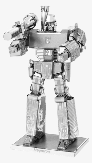 Picture Of Megatron - Fascinations Metal Earth Transformers Megatron 3d Metal