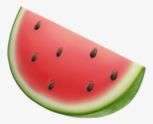 Emoji Watermelon Pasteque Rouge Vert Fruit Apple Iphone