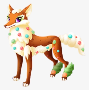 Ginger Red Fox Adult - Portable Network Graphics