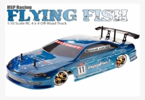 Hsp Flying Fish On-road Ep Rc Car - Radio-controlled Car