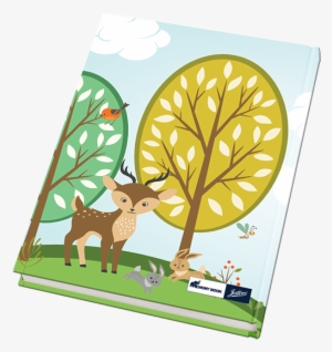 Forest Animals Yearbook Cover, Animals Creative Theme - Echo Park Paper Company Fia112016 Fall
