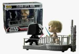 Darth Vader And Luke Skywalker Cloud City Duel Movie - Star Wars Movie Moments Pop Vinyl
