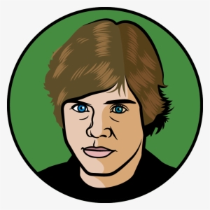 Attacking Midfielder, Central - Luke Skywalker Face Cartoon