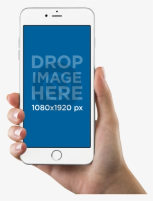 Holding Iphone Png - Iphone Image For Presentation