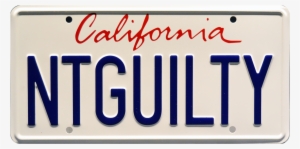 Ntguilty Prop Plate Movie Memorabilia From The Lincoln