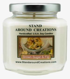 Brown Sugar & Fig Hex - Stand Around Creations Bite Me Hex 6-oz., White