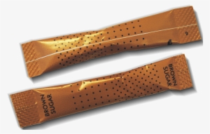 Brown Metallic Sugar Sticks - Single Source Brown Sugar Sticks
