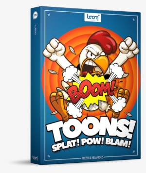 Toons Sound Effects Library Product Box - Boom Library Toons