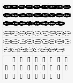 Font Characters - Parallel